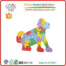 2015 DIY colorful jigsaw puzzle wood for children